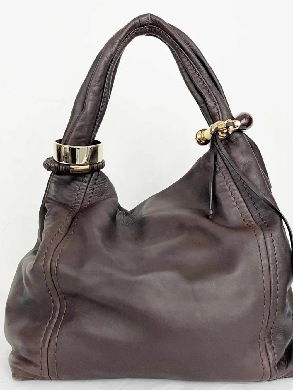 Jimmy Choo Saba hobo bag